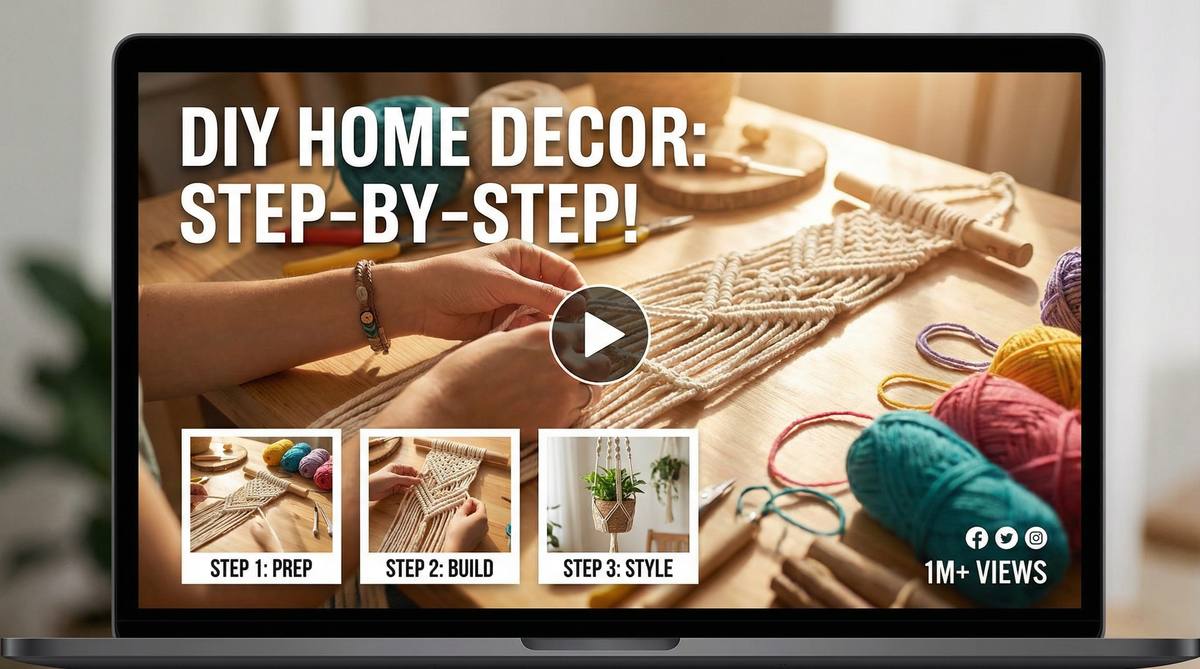 每日大赛热门视频：DIY手工视频教程